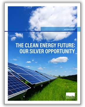 Hecla 2022 Annual Report the clean energy future: our silver opportunity