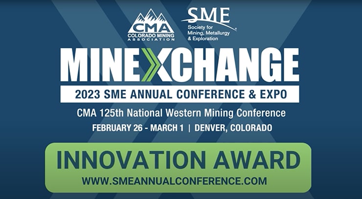 SME Mine Exchange 2023 Annual Conference and Expo Innovation Award