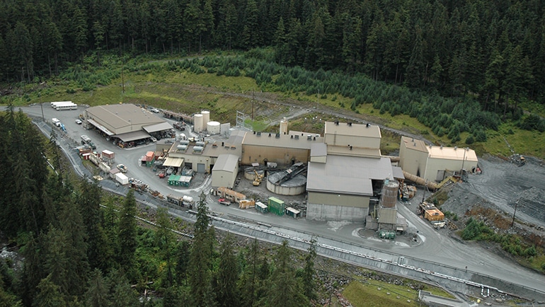 Greens Creek work site