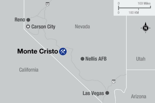 An image of where Monte Cristo is located.
