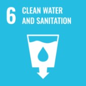 Icon that represents clean water and sanitation.