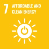Icon that represents affordable and clean energy.